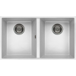 Elleci QUADRA350U Granite Undertop Sink Bowl (White)